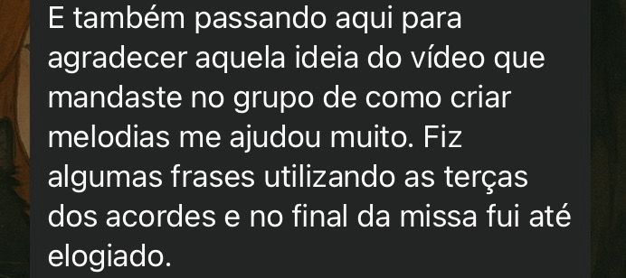 Depoimento real de aluno via WhatsApp — recomendação do curso